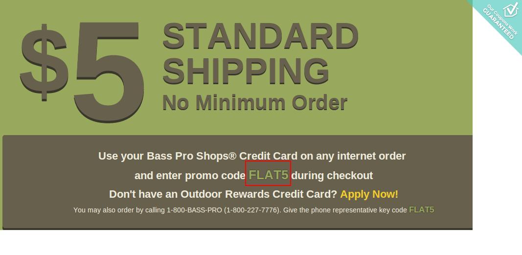 Basspro Promo Codes