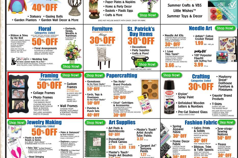 Www hobbylobby com coupon code