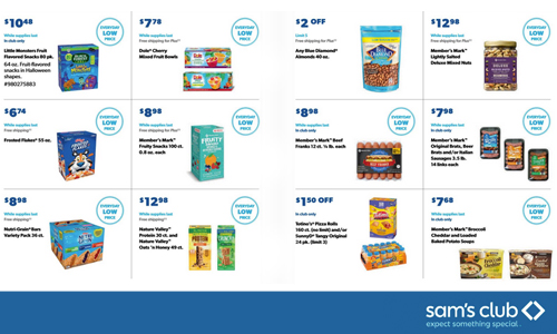 The Best Sam's Club Instant Savings Household Deals Through 9/15
