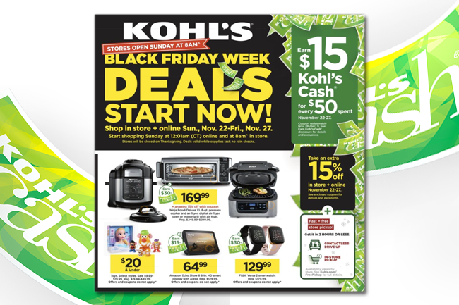 Kohl's Black Friday 2016 Doorbuster ad circular released (see all