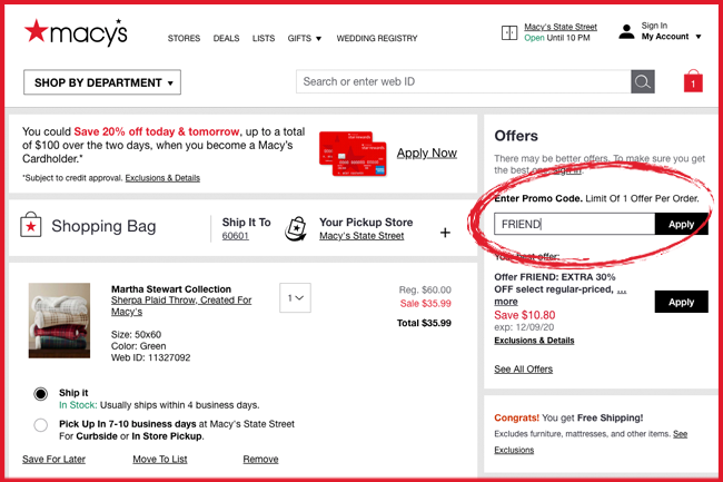 How to Use a Promo Code