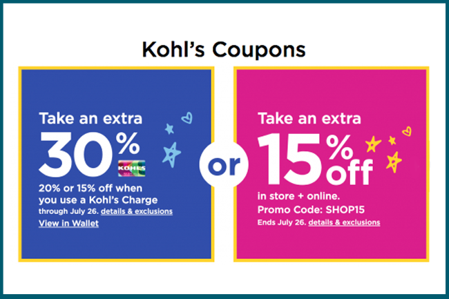 A Guide to Kohl's Coupon Codes: How to Get 30% Off, Free Shipping & More -  