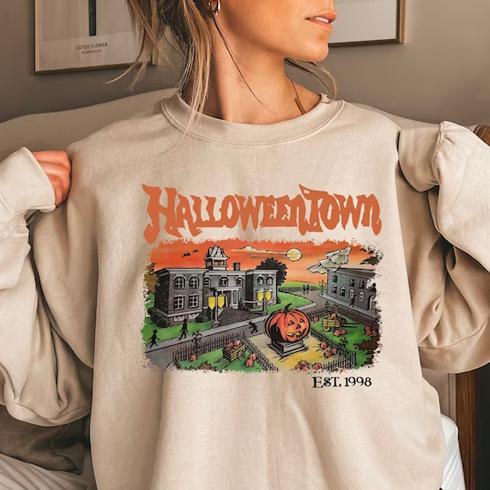 halloweentown sweatshirt shein
