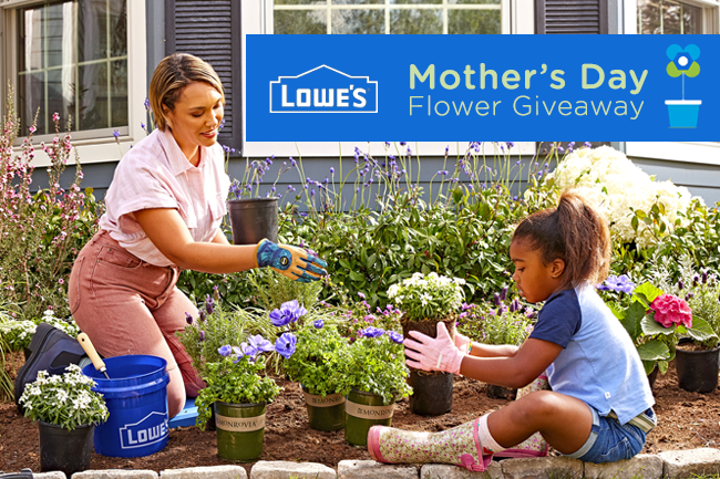 Here's How to Get Free Flowers at Lowe’s on Mother’s Day - CouponCabin.com