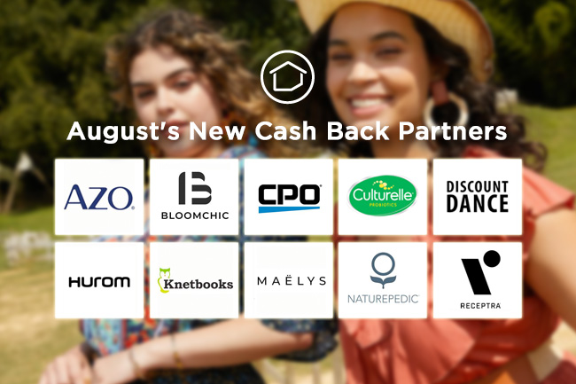 246 New Cash Back Partner Stores in August 2023 CouponCabin