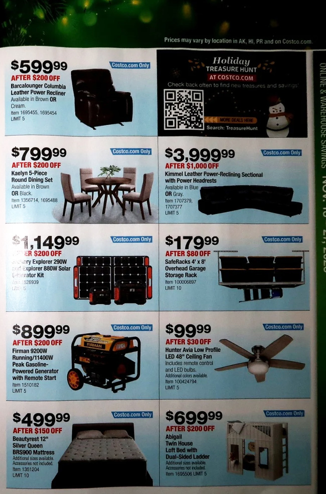 New Ad! The 2023 Costco Black Friday Sale Ad