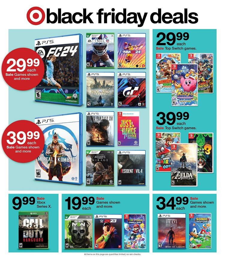 Target Black Friday 2024 - Ad & Deals