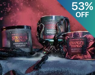 Stranger Things The Upside Down 3-Wick Candle