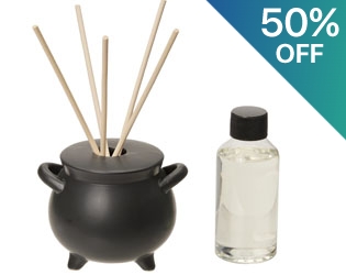 Sand & Fog Witches Brew Cauldron Reed Diffuser