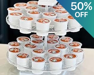 36-Pod Rotating K-Cup Organizer