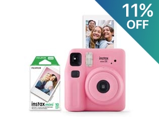 Fujifilm Instax Mini SE Camera & Film Bundle