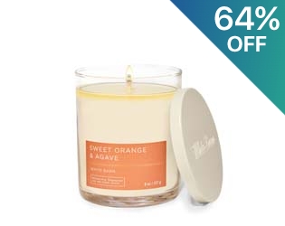 White Barn Sweet Orange & Agave Single-Wick Candle