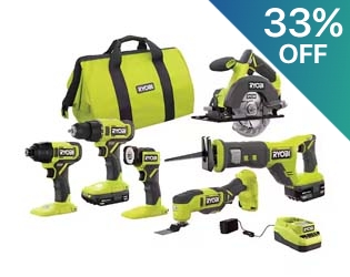 Ryobi ONE+ 18V Tool Kit