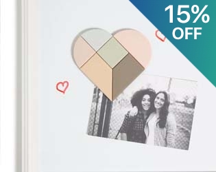 6pc Magnetic Tangrams Activity Set