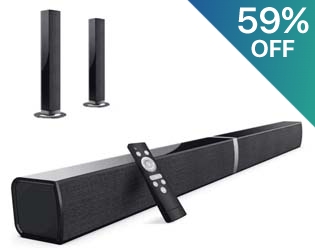 Cowin Bluetooth Soundbar & Speaker Bundle