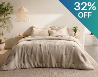Miryana Crinkle Cotton Comforter Set