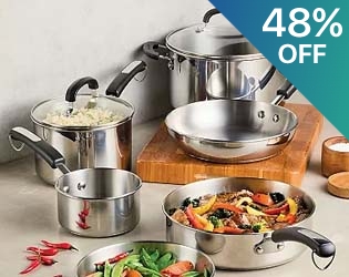 Farberware Brilliance 10pc Cookware Set