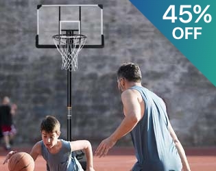 MaxKare Portable Adjustable Basketball Hoop