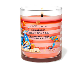 Summer Boardwalk Single-Wick Candle