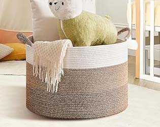 Cotton Rope Storage Basket
