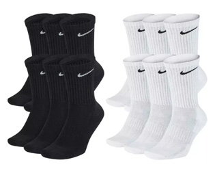 Nike Dri-Fit Athletic Crew Socks 6pk