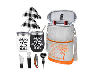 25th Anniversary Wine Cooler Bundle