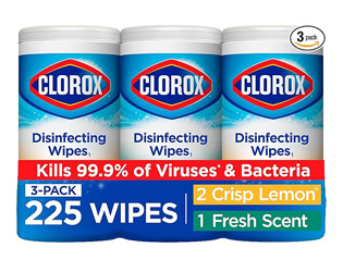 Clorox Disinfect Wipes 3pk