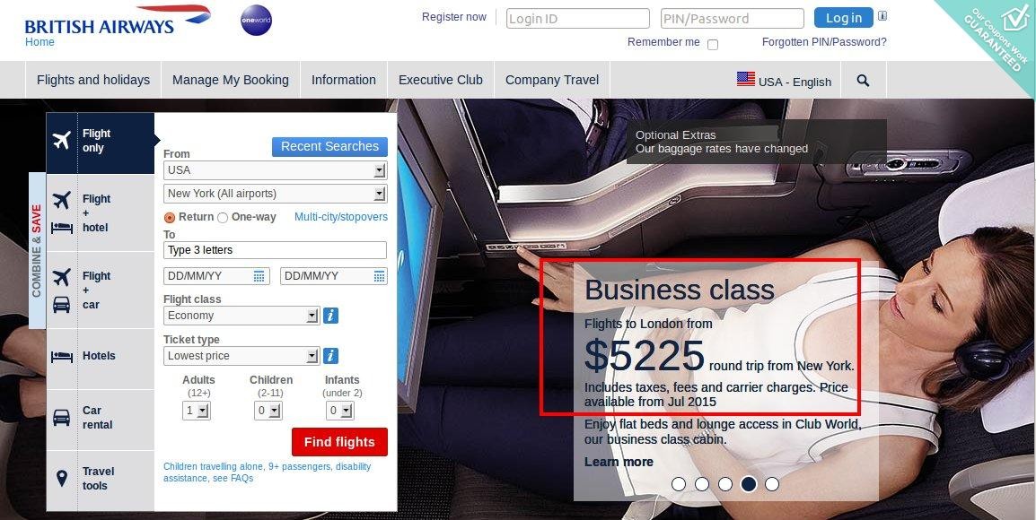 British Airways Coupons & Promotional Codes | CouponCabin - promotion code american airlines - Travelocity 