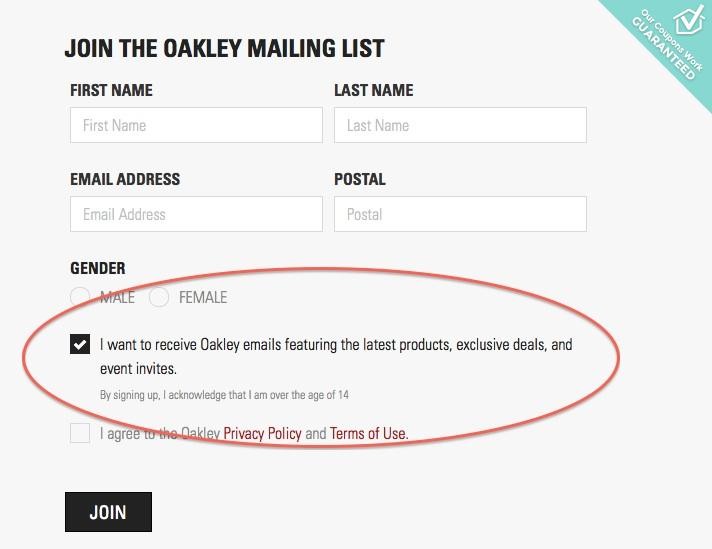 oakley discount coupon