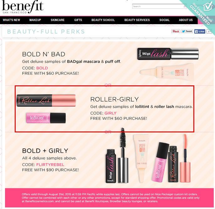 Benefit Promotion Code Benefit Promotion Code