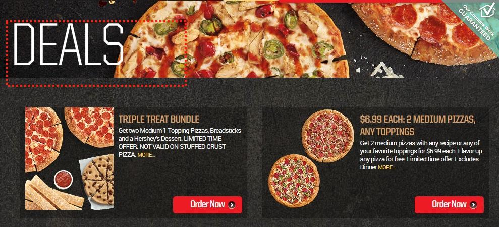Pizza hut coupons retailmenot usa