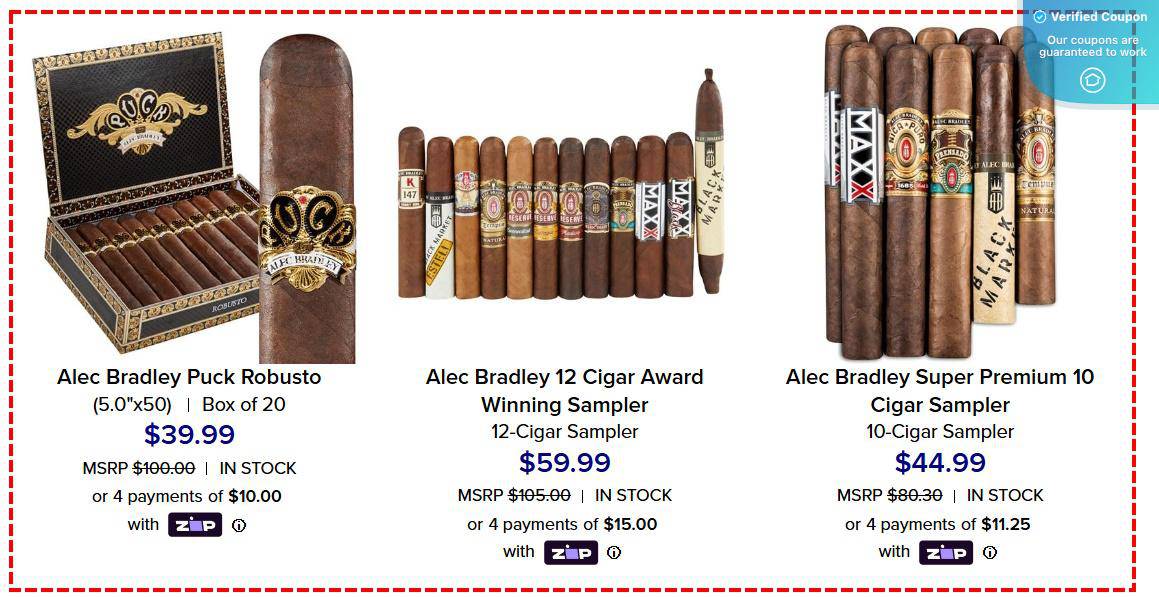 20% Off Thompson Cigar Coupons - November 2024