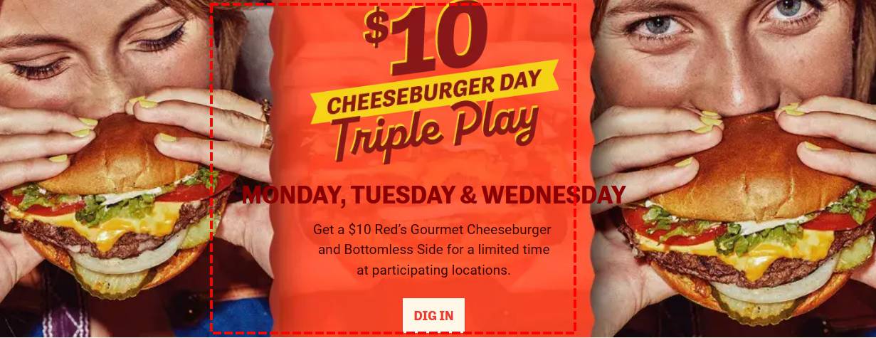 Red Robin Coupons &amp; Deals - Save $10 in January 2025