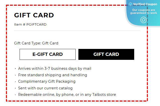 50% Off Talbots Coupons &amp; Promo Codes - December 2024