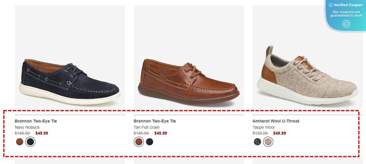 johnston and murphy outlet coupon