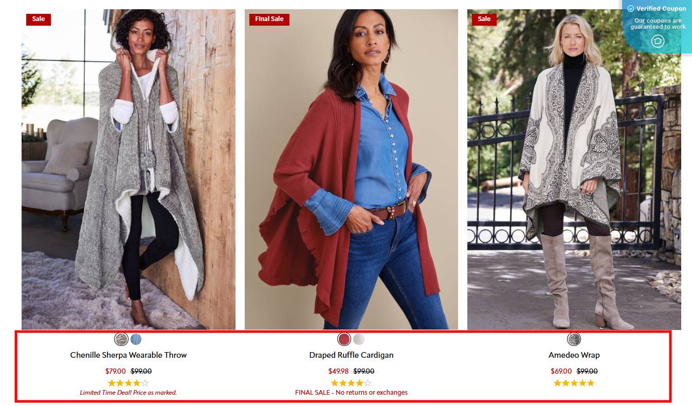 35 Off Soft Surroundings Coupons & Promo Codes December 2024