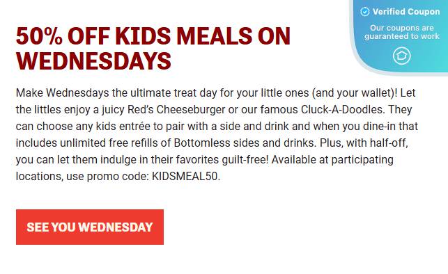 Red Robin Coupons &amp; Deals - Save $10 in November 2024