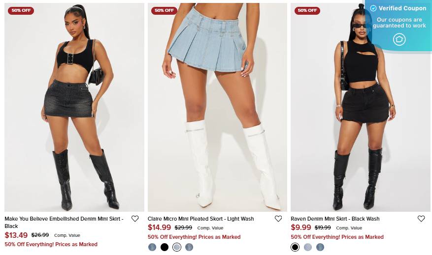 30 Off Fashion Nova Coupons & Discount Codes January 2025