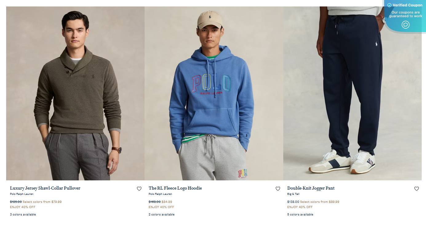 15 Off Ralph Lauren Coupons & Promo Codes December 2024