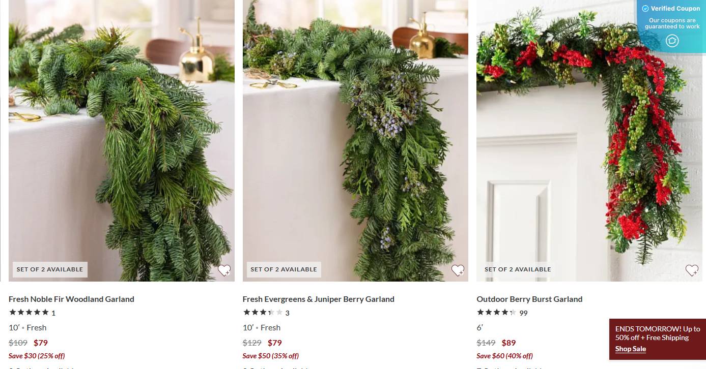 20% Off Balsam Hill Coupons & Coupon Codes - December 2024 - Coupon Codes Balsam Hill Christmas Trees