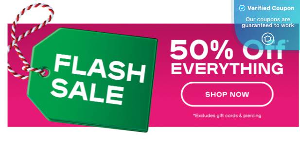 50% Off Claire's Coupons &amp; Promo Codes - January 2025