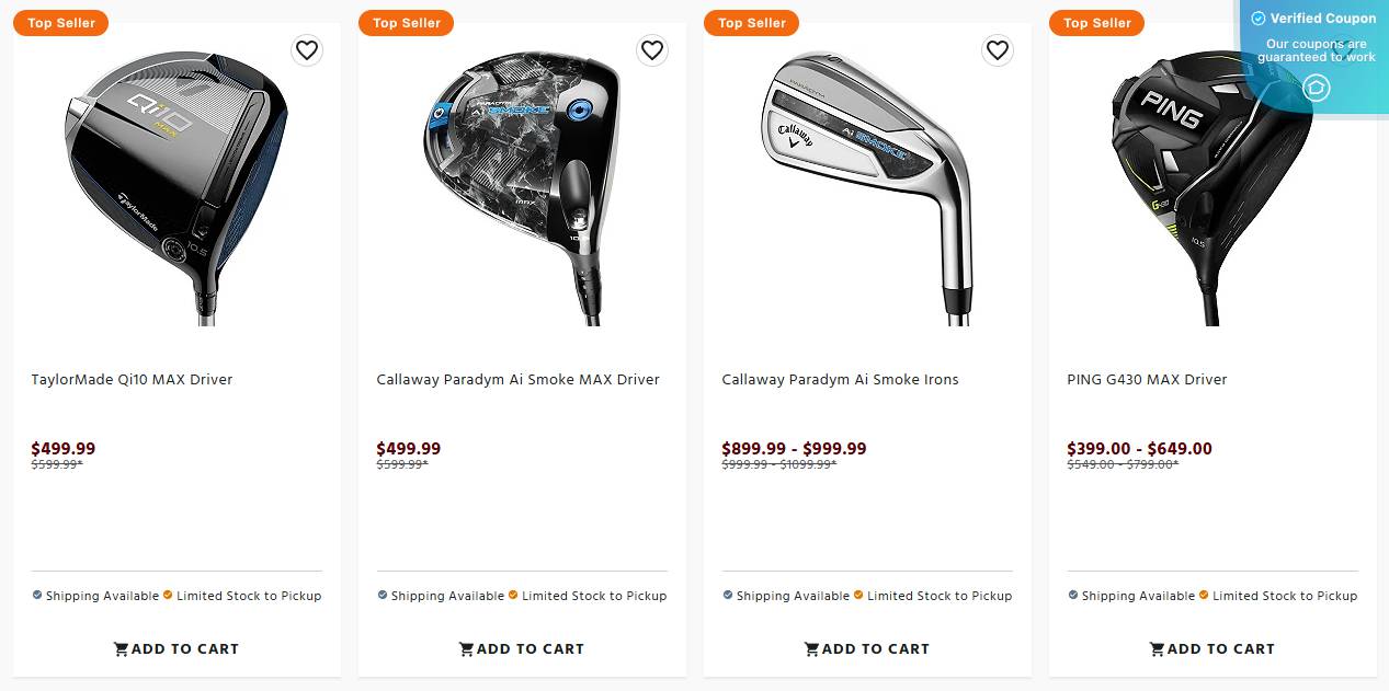 15% Off Golf Galaxy Coupons &amp; Promo Codes - January 2025