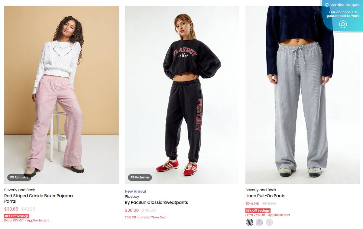 30% Off PacSun Coupons &amp; Promo Codes - January 2025