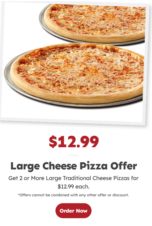 25% Off Papa Gino's Coupons &amp; Coupon Codes - January 2025