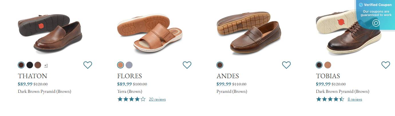 born shoes coupon