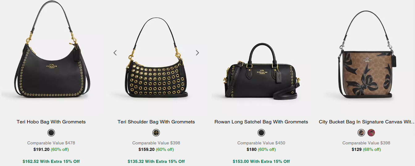 20 Off Coach Outlet Coupons & Promo Codes January 2025