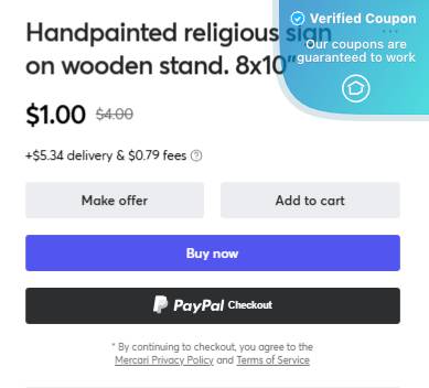 10% Off Mercari Coupons & Coupon Codes - January 2025