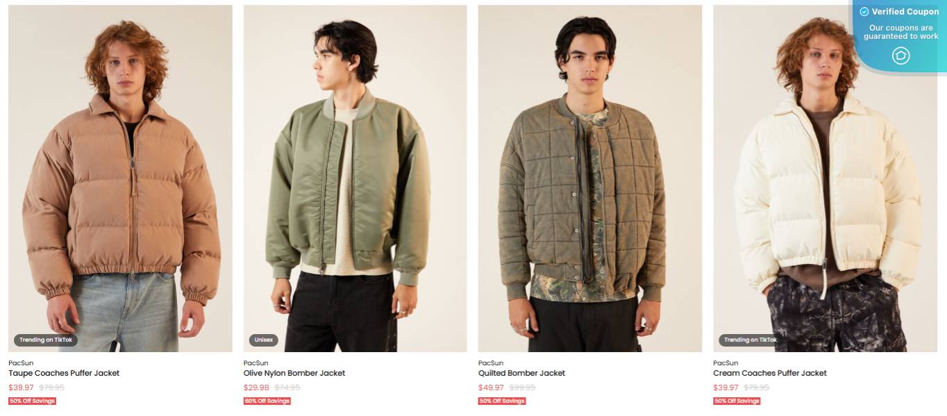 30% Off PacSun Coupons &amp; Promo Codes - January 2025