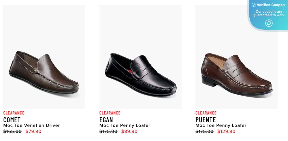25% Off Florsheim Coupons &amp; Promo Codes - January 2025