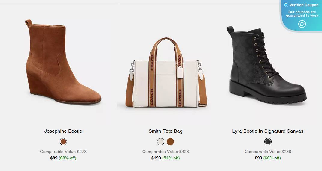 20 Off Coach Outlet Coupons & Promo Codes January 2025